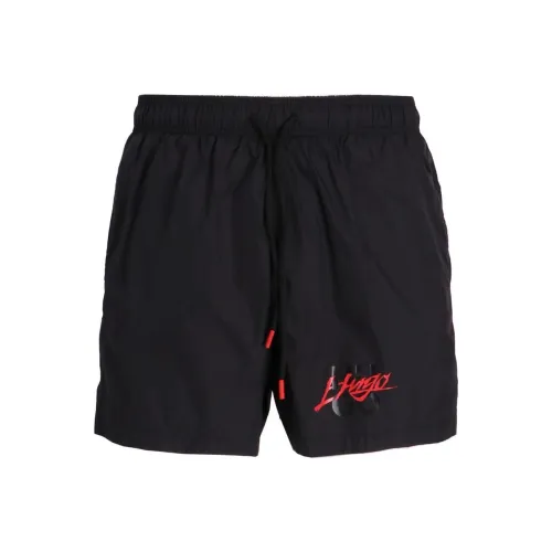 Hugo Boss Повседневные шорты Мужские Черные