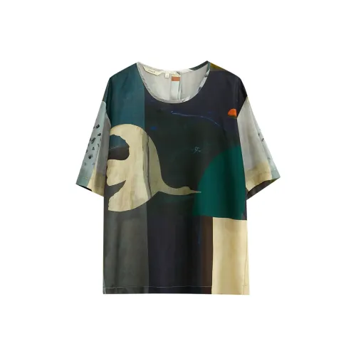 AMII T Рубашка Женская Глубокое море Синий