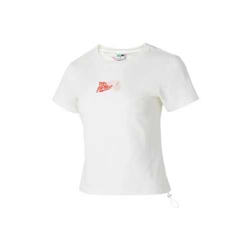 PUMA DANCEMANIA Белые Женские Футболки