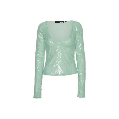 Rotate Зеленые Женские Футболки