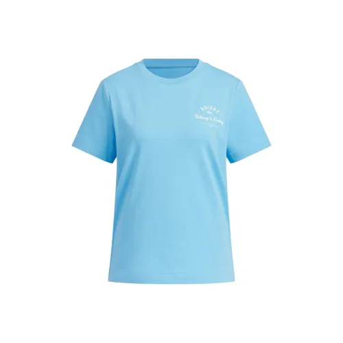 Adidas Синие Женские Футболки