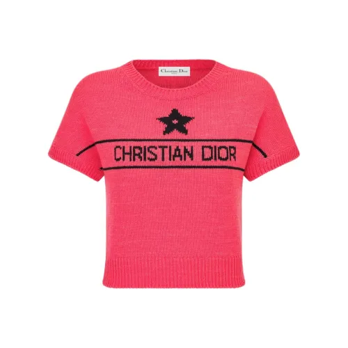 DIOR DIORIVIERA FW24 Трикотаж Женский Конфетный Розовый