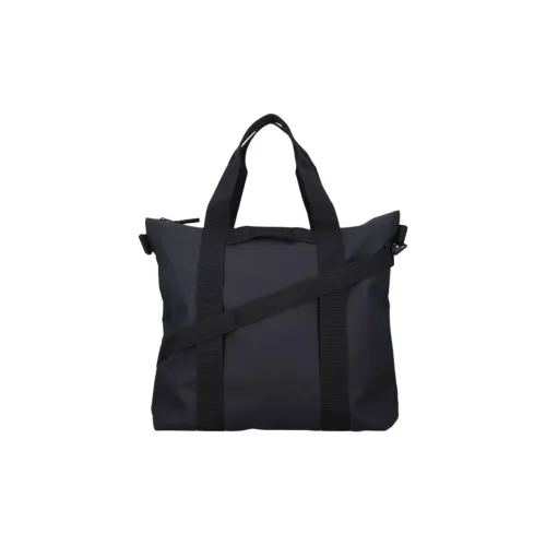 Rains ПУ (полиуретан) Сумка-тоут Сумка для покупок Сумка Большая Мужская Черная