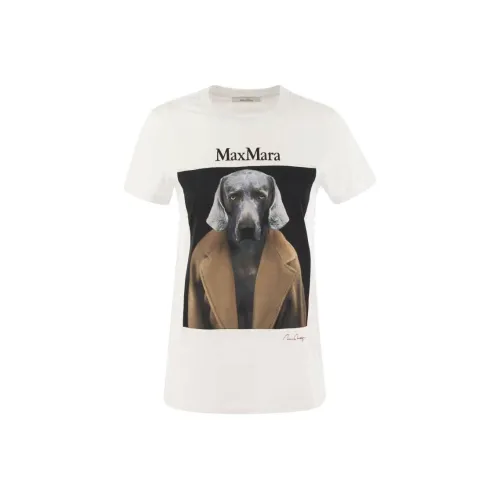 MaxMara Белые Женские Футболки
