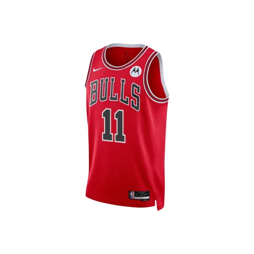 Nike IconChicago Bulls Баскетбольная Джерси Мужская Красная