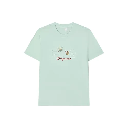 FILA SS24 T Shirt Женская Mystic Cyan