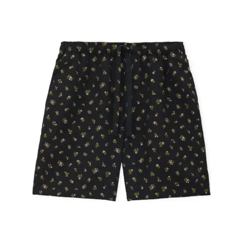 LOEWE SS25 Повседневные шорты Мужские Черные