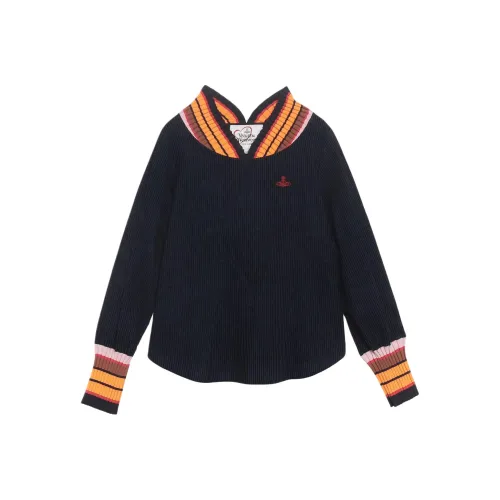Vivienne Westwood Синие Женские Свитеры