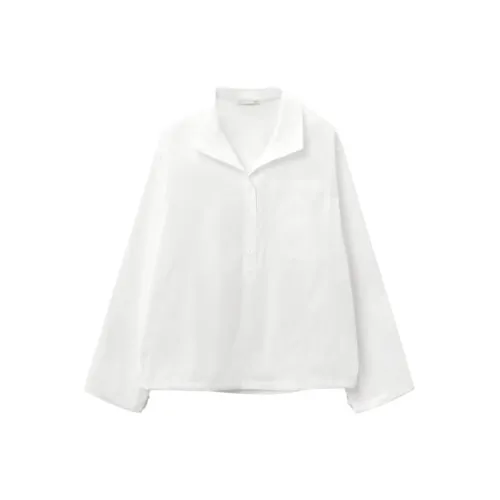 OVV Отбеленные Однотонные 10 Женские Рубашки