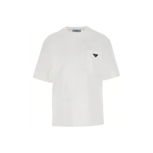 PRADA Белые Женские T-рубашки