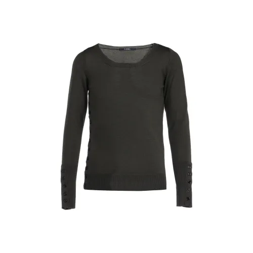 Yohji Yamamoto Khaki Женские Свитера