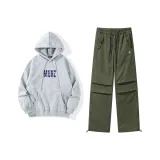 Gray Top + Army Green Pants  
Серый топ + армейские зеленые штаны