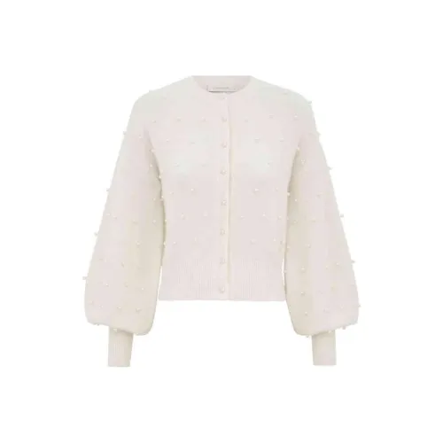 Zimmermann Белый Женские Свитеры