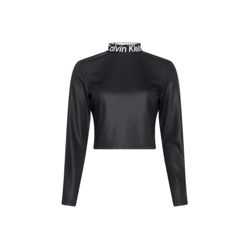 Calvin Klein T-Shirt Женская Черная Европейская версия