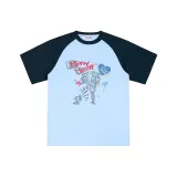 Светло-синий/Темно-синий