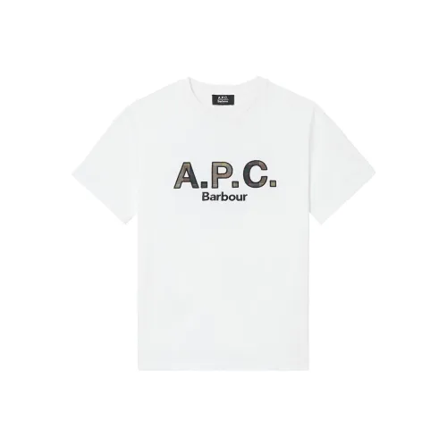 BARBOUR x A.P.C. T-рубашка Женская Белая