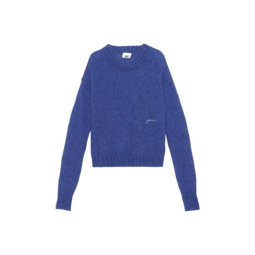 GANNI SS22 Трикотаж Женский Синий