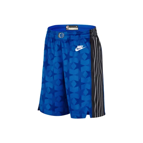 NBA Nike Orlando Magic Edition Swingman Баскетбольные шорты Унисекс Синий