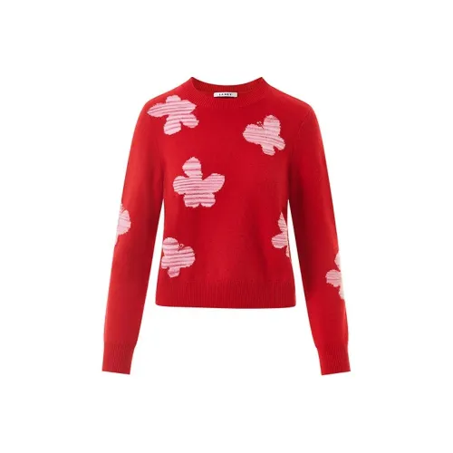 LANCY Свитер Женский Китайский Красный