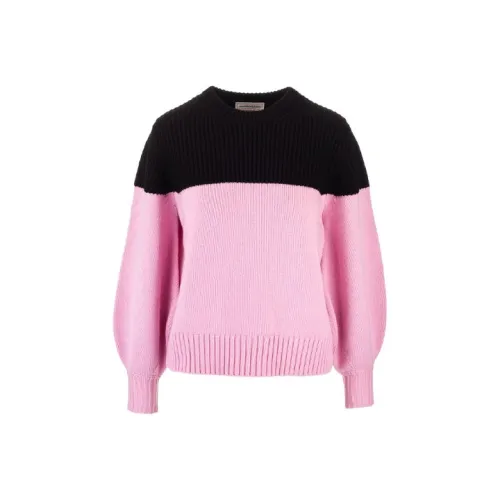 Alexander McQueen Розовые Женские Кашемировые Свитера