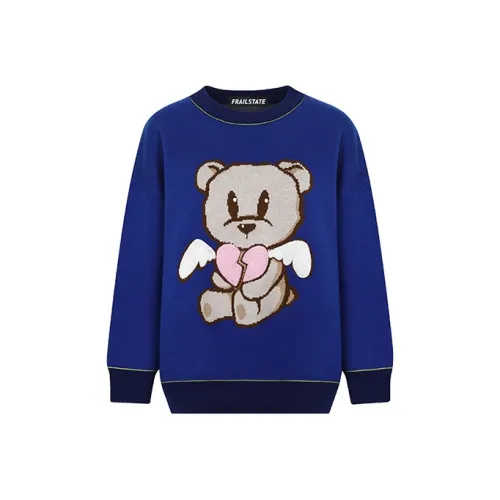 FRAIL STATE Свитер Женский Синий