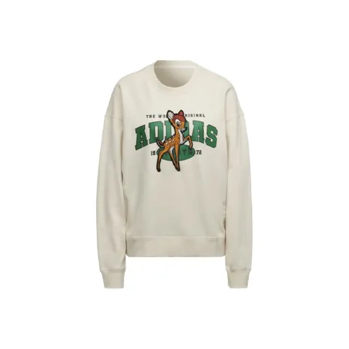 adidas originals Adidas Originals x Disney Экрю Женские Свитшоты