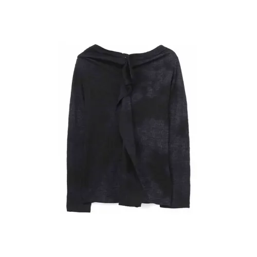 Yohji Yamamoto Черные Женские Кашемировые Свитера