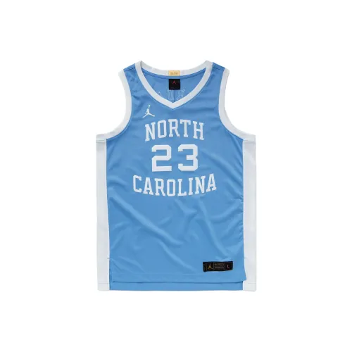 Джордан UNCLimited COLLEGE Ретро Джерси Баскетбол Джерси Мужской Мужество Синий Белый Белый