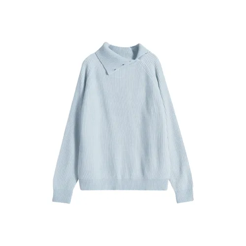 Wbwq Свитер Женский Светло-Синий