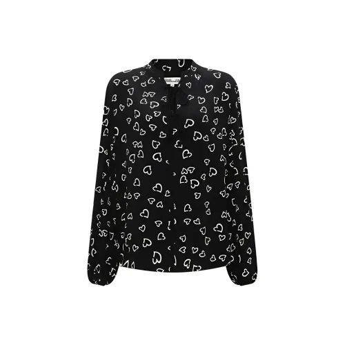 DVF Черно-белая панда Женские Рубашки