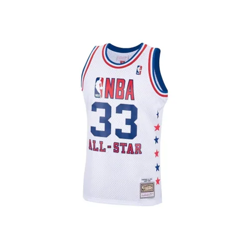 NBA x MITCHELL NESS Larry Bird Белый Восточный Конференция Баскетбольная Джерси Мужская Белая