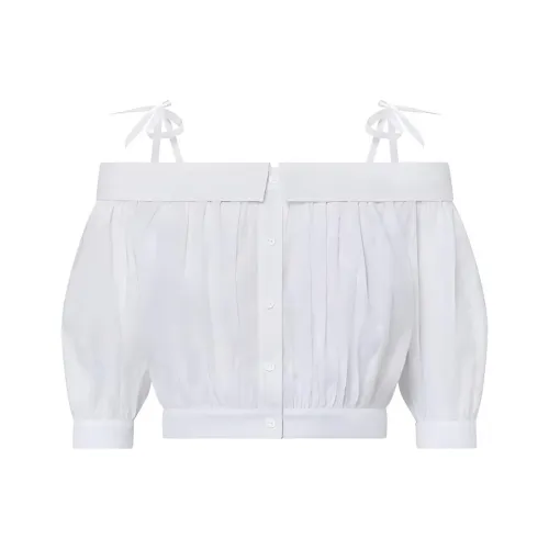 LOUIS VUITTON SS24 Рубашка Женская Серого цвета