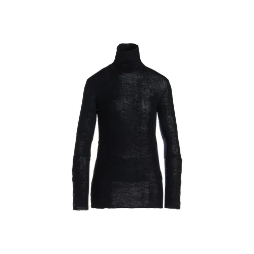 Yohji Yamamoto Черные Женские Свитера