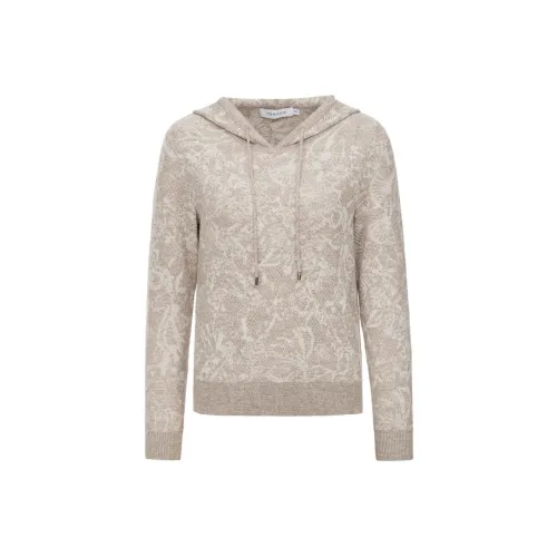 VGRASS STUDIO Свитер Женские Лотосовый корень Бежевый