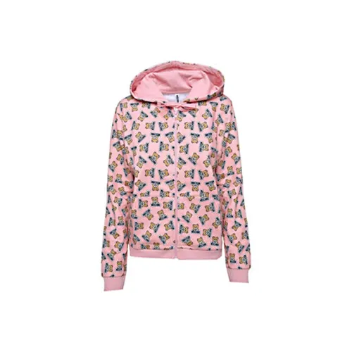 MOSCHINO Розовые Женские Свитшоты