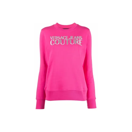VERSACE JEANS COUTURE FW21 Толстовка Женская Розовая