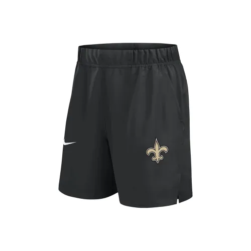 nike Dri-Fit NFL New Orleans Saints Blitz Victory Повседневные шорты Мужские Черные