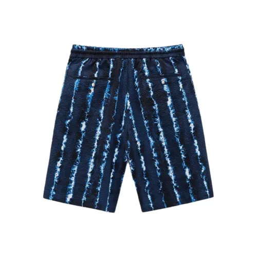 ZARA Sea Blue Мужские Повседневные Шорты