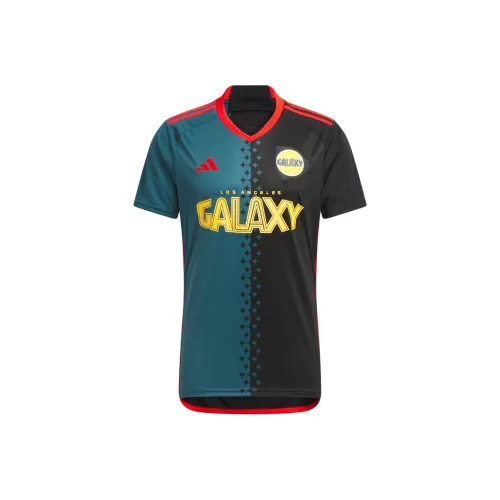 Adidas LA Galaxy SS24 Футбол Джерси Мужской Черный