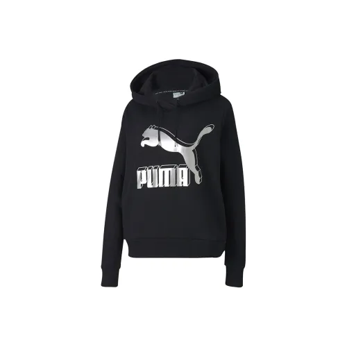 PUMA Черные Женские Свитшоты