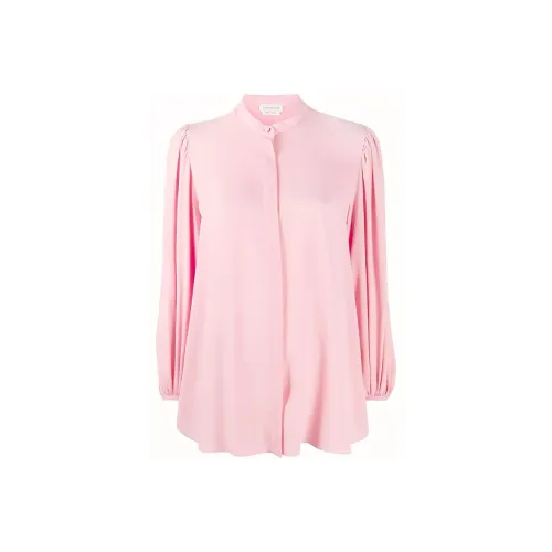 Alexander McQueen Рубашка Женская Розовая