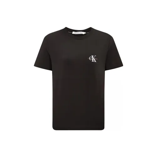 Calvin Klein Стандартная футболка женская черная