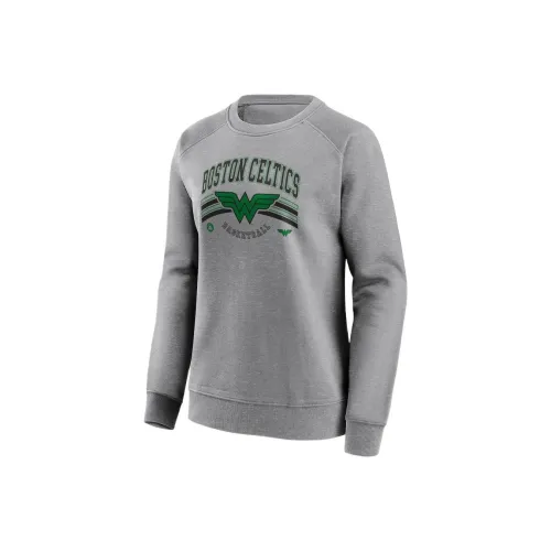 NBA Boston Celtics Team DC Wonder Sweatshirt Women's Gray