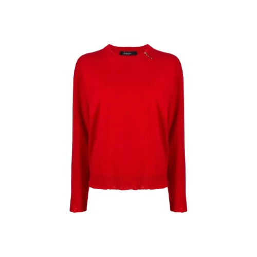 VERSACE Кашемир Свитер Женские Красный