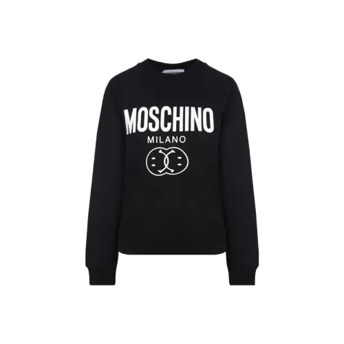 MOSCHINO Черные Женские Свитшоты