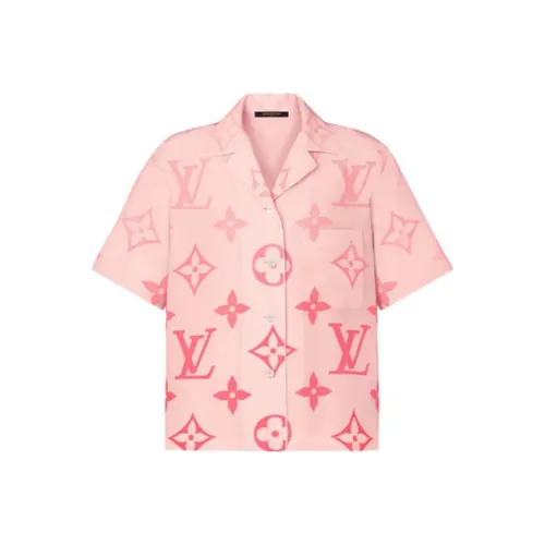 LOUIS VUITTON Рубашка Женская Розовая
