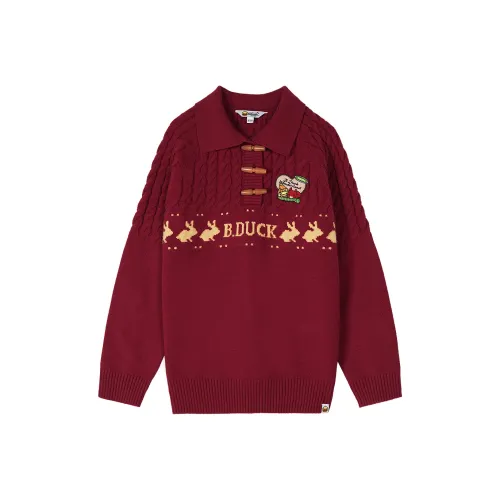 B.Duck Красный Женские Свитеры