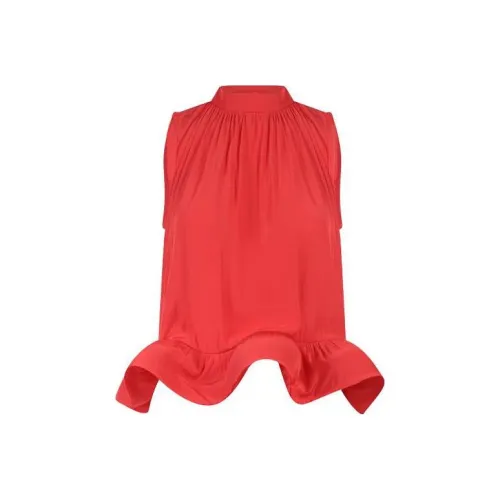 Lanvin SS23 T-Shirt Женская Темно-розовая