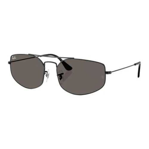 RayBan Металлические Aviator Солнцезащитные очки Унисекс Черные