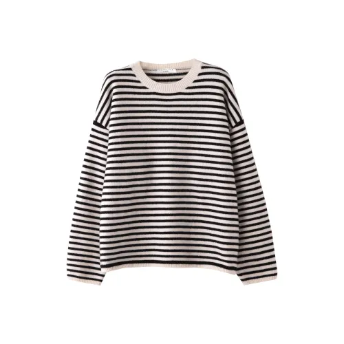 Tonlion Свитер Женский Белый Тон